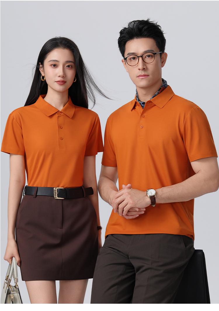 1868 100支双面丝光棉涤拉架 200克 Polo衫 Polo衫 细节展示 启虎