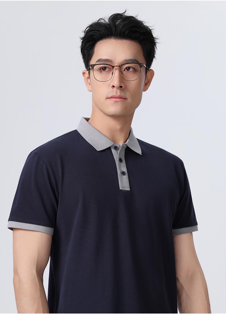 906 21支纯棉防静电 230克 Polo衫 Polo衫 细节展示 启虎