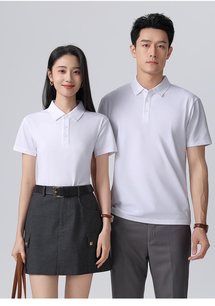 1865 40支混纺拉架桑蚕丝 220克 Polo衫 Polo衫 细节展示 启虎