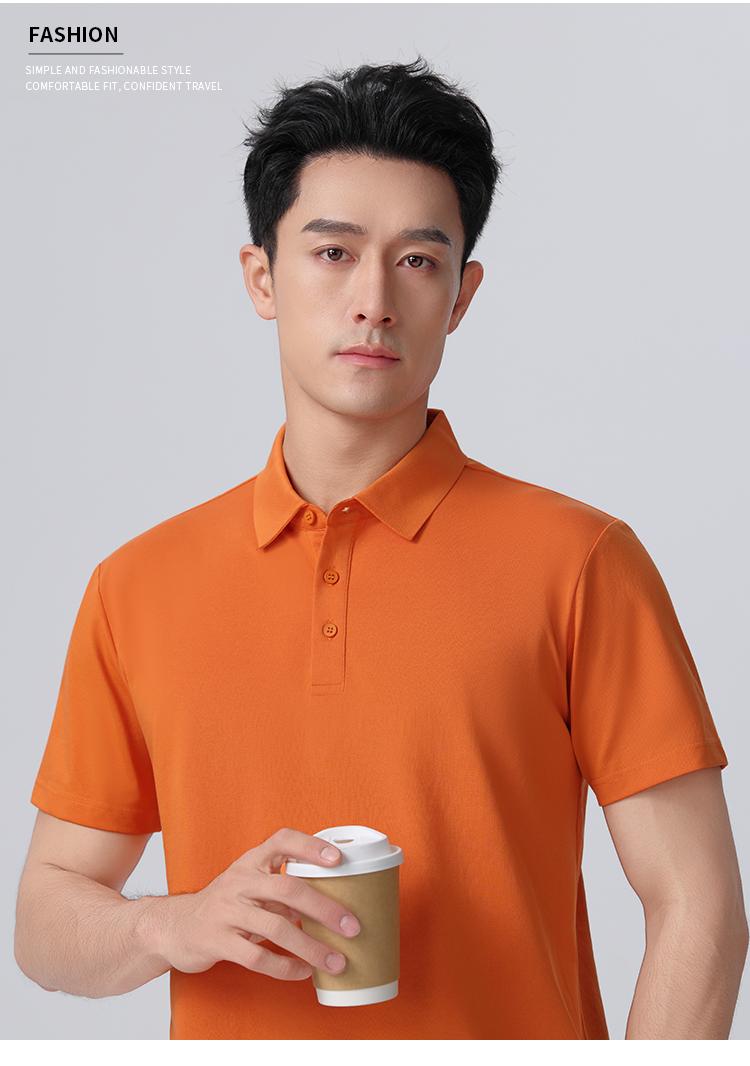1865 40支混纺拉架桑蚕丝 220克 Polo衫 Polo衫 细节展示 启虎