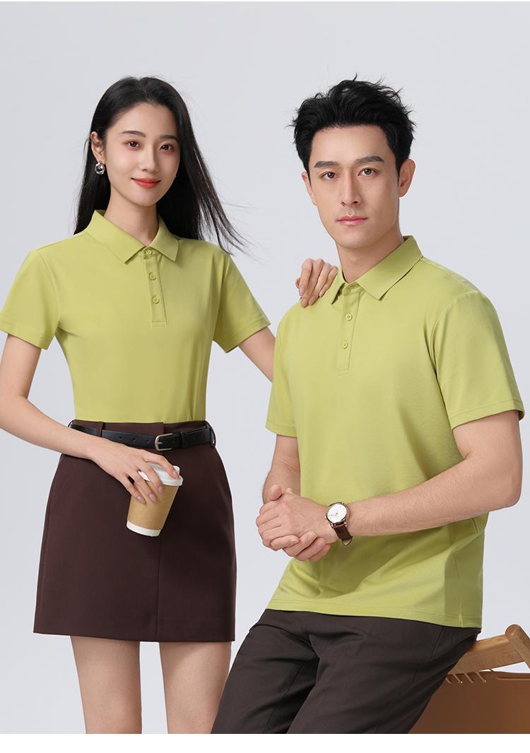 1865 40支混纺拉架桑蚕丝 220克 Polo衫 Polo衫 细节展示 启虎