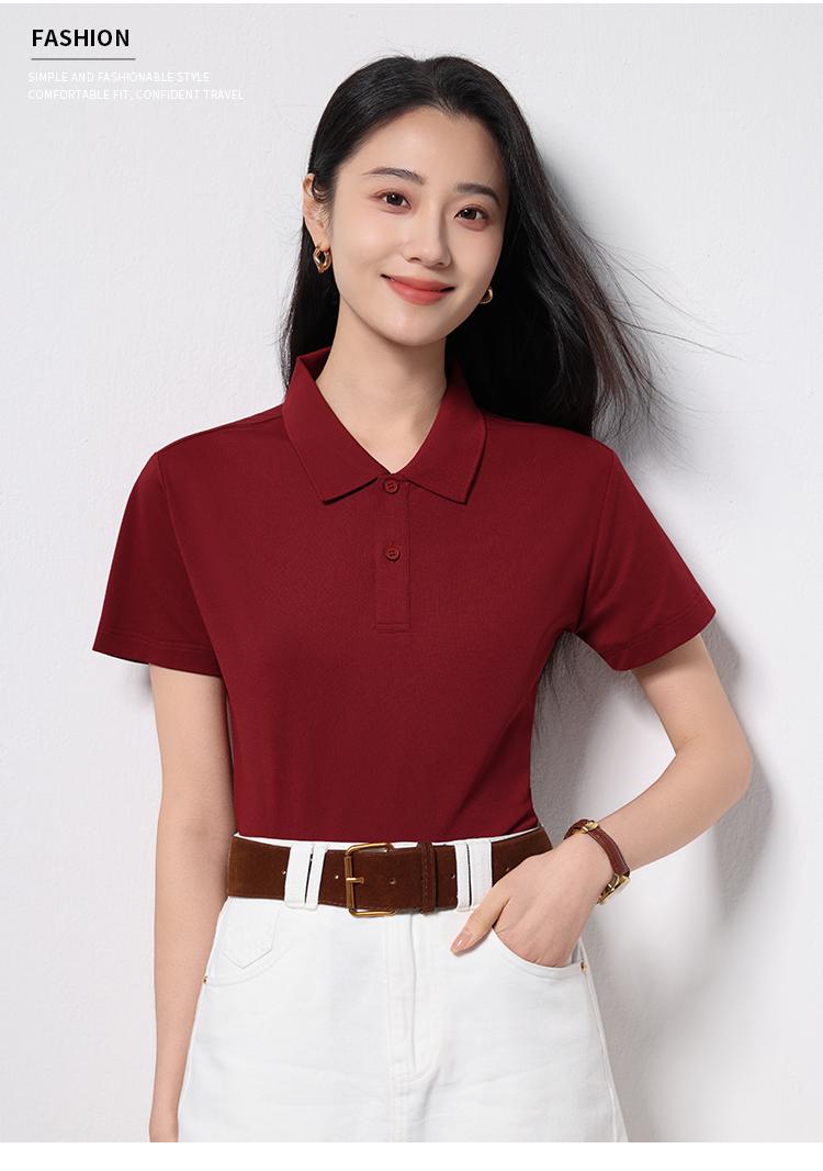 1203 32支涤棉拉架 210克 Polo衫 Polo衫 细节展示 启虎