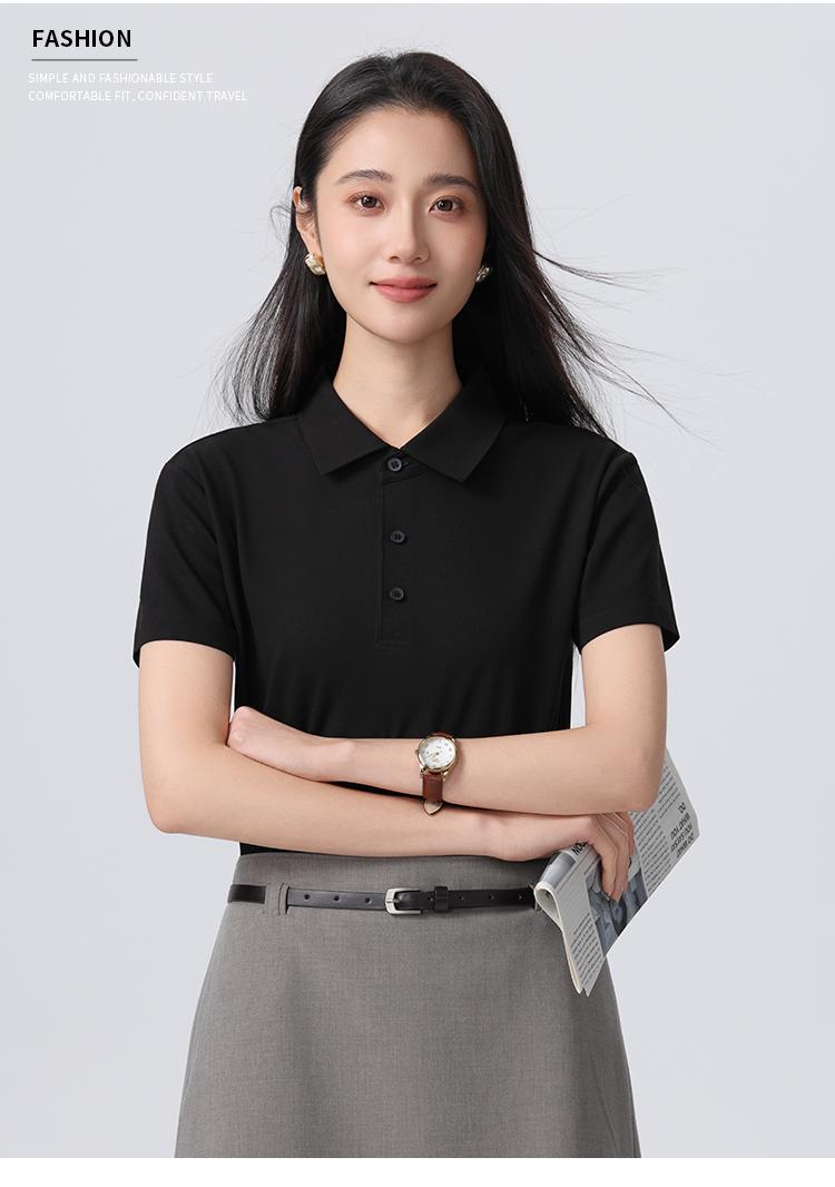 1868 100支双面丝光棉涤拉架 200克 Polo衫 Polo衫 细节展示 启虎