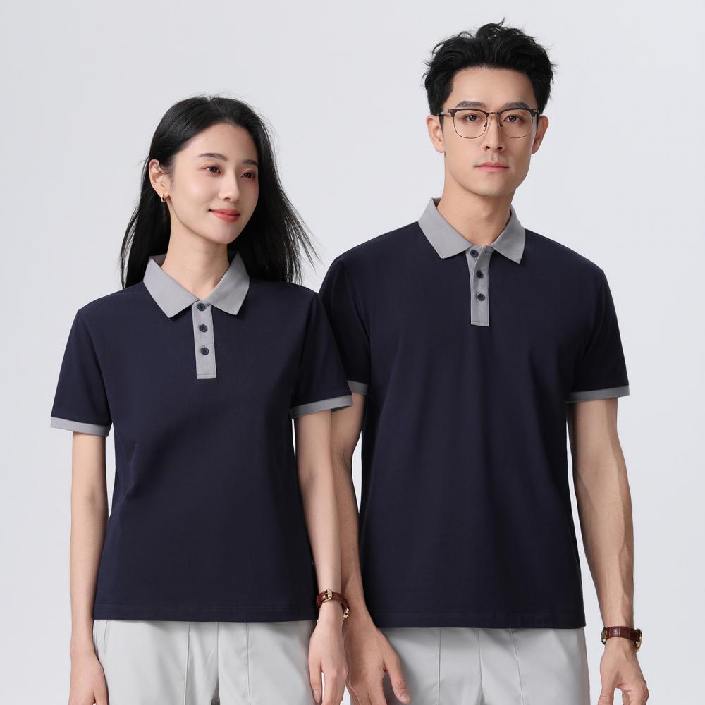 906 21支纯棉防静电 230克 Polo衫 Polo衫 细节展示 启虎