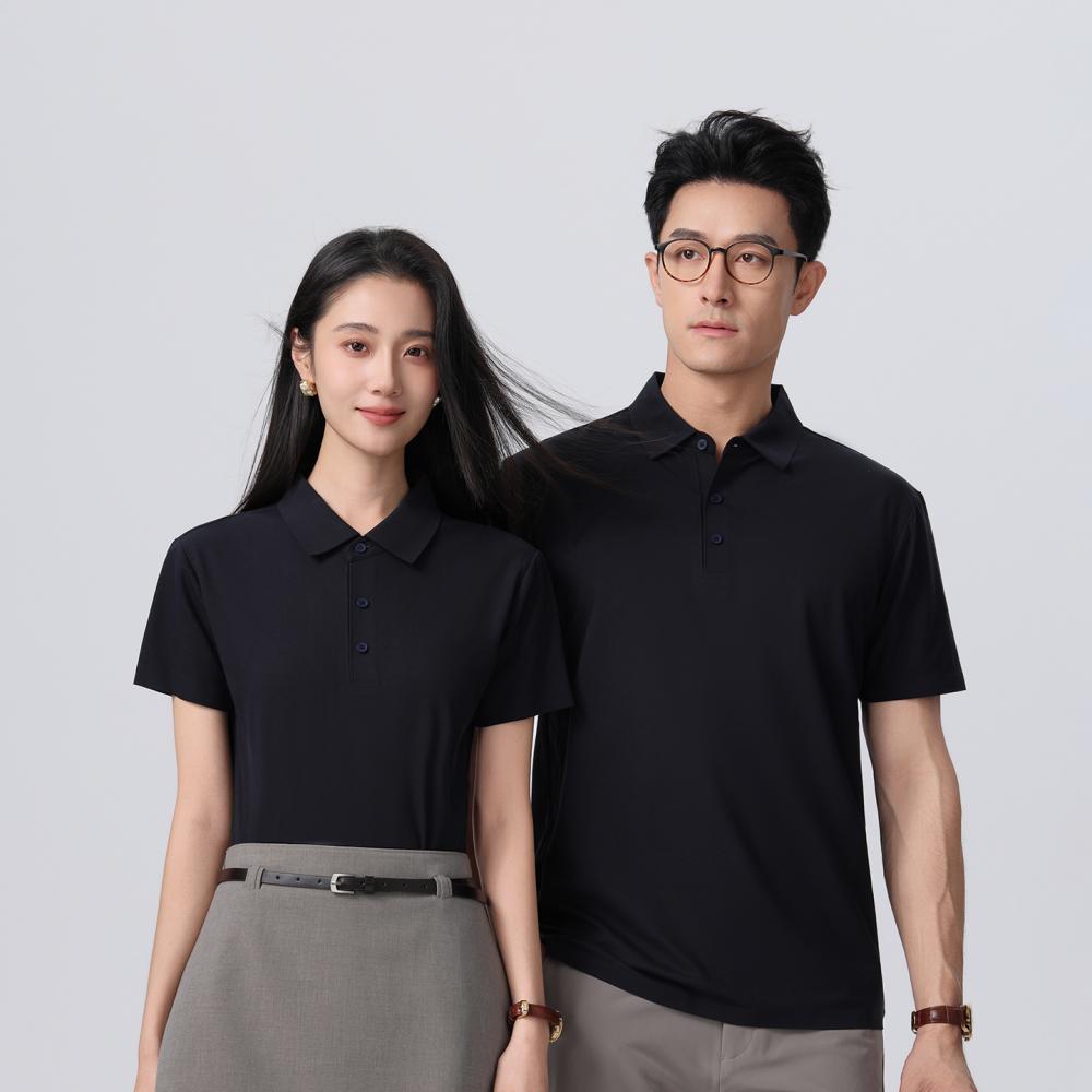1868 100支双面丝光棉涤拉架 200克 Polo衫 Polo衫 细节展示 启虎