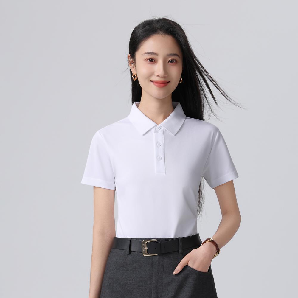 1865 40支混纺拉架桑蚕丝 220克 Polo衫 Polo衫 细节展示 启虎