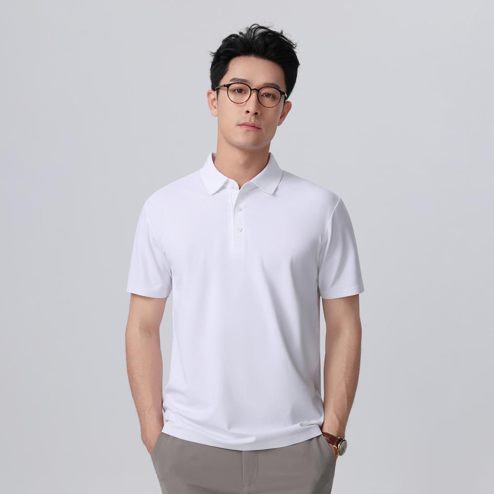 1868 100支双面丝光棉涤拉架 200克 Polo衫 Polo衫 细节展示 启虎