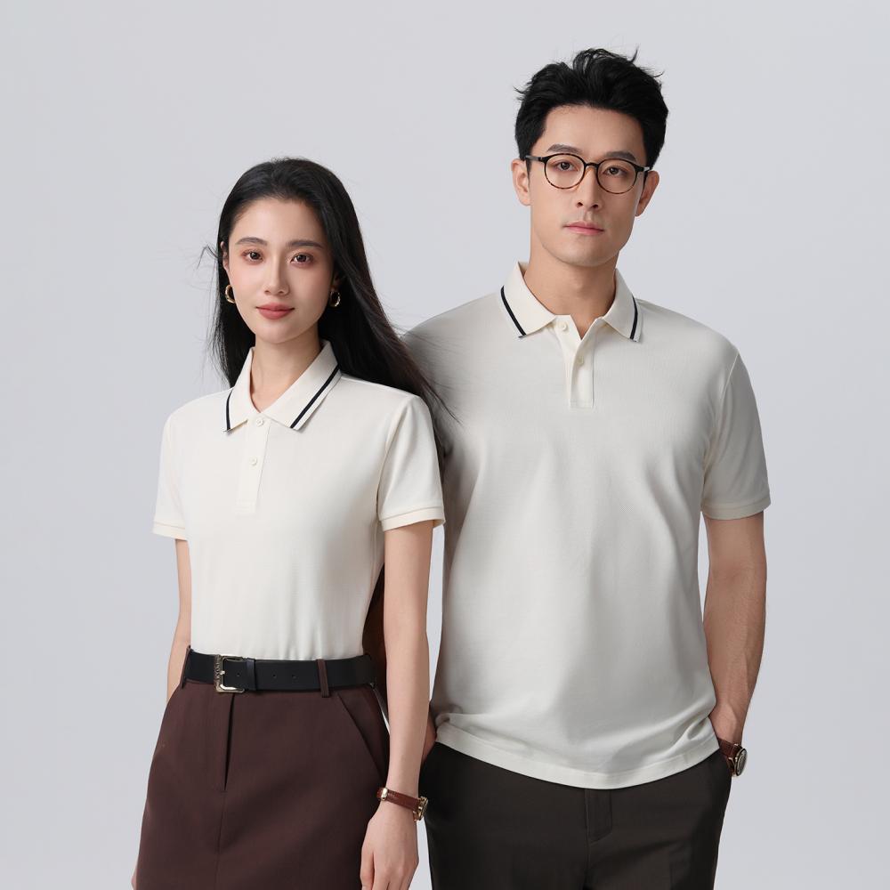 1863 50支双股丝光长绒棉 210克 Polo衫 Polo衫 细节展示 启虎