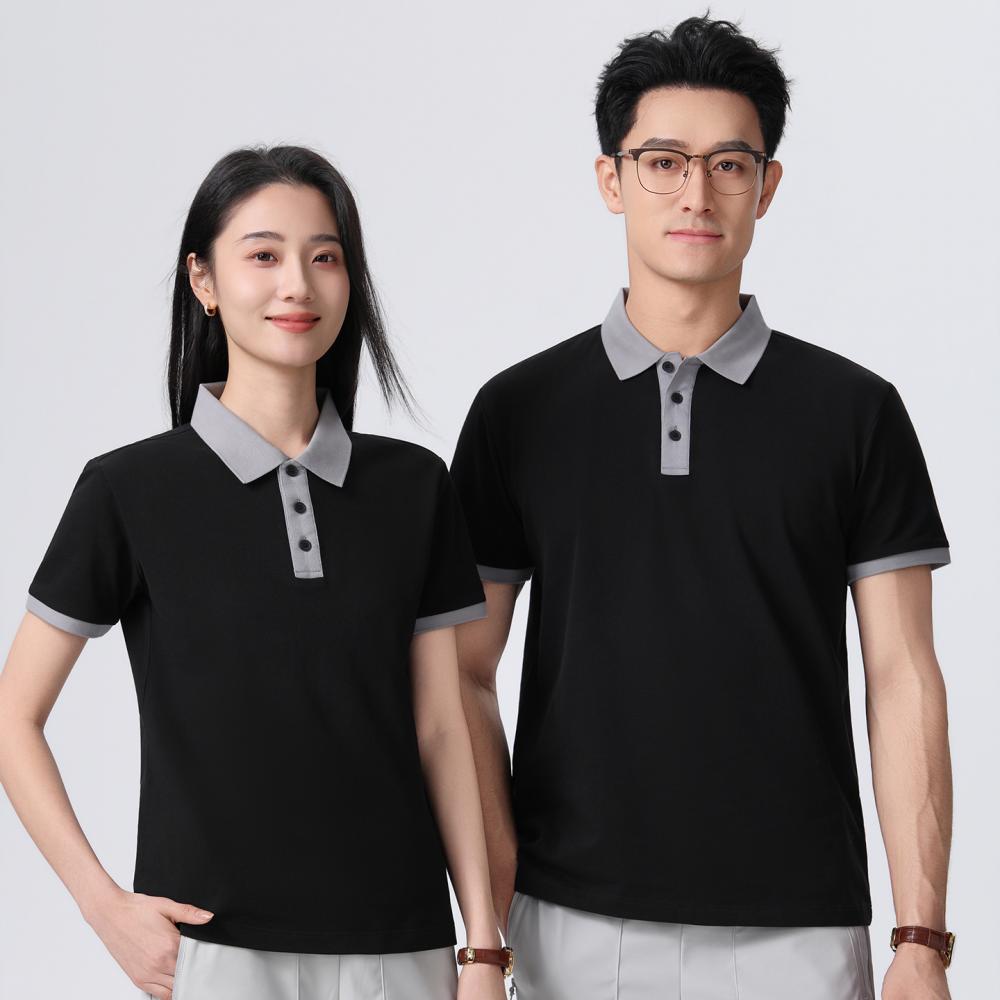906 21支纯棉防静电 230克 Polo衫 Polo衫 细节展示 启虎
