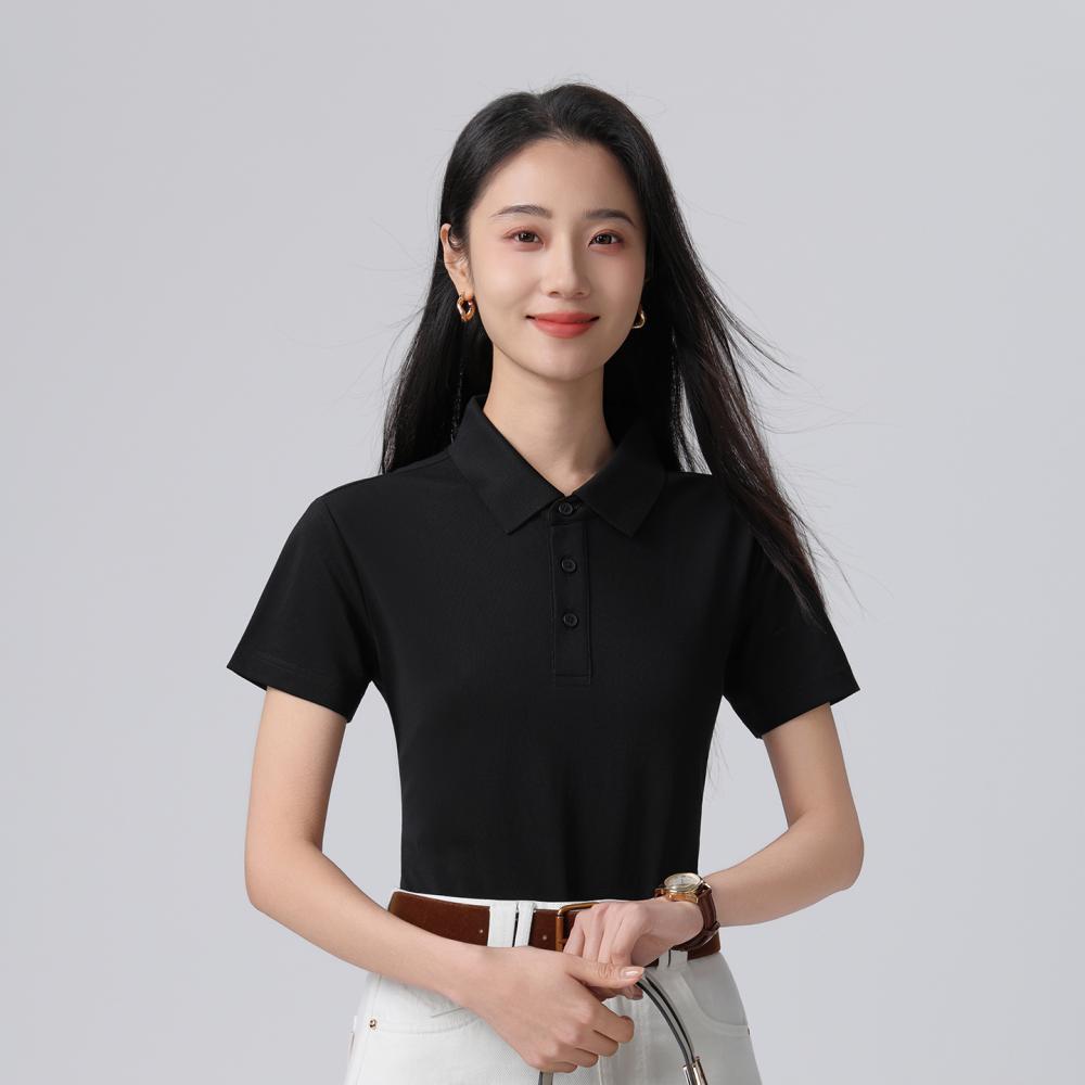 1865 40支混纺拉架桑蚕丝 220克 Polo衫 Polo衫 细节展示 启虎