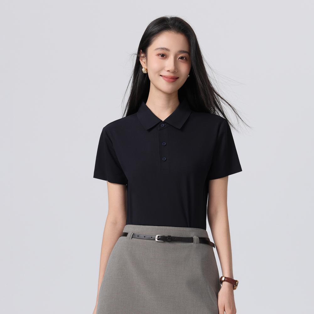 1868 100支双面丝光棉涤拉架 200克 Polo衫 Polo衫 细节展示 启虎