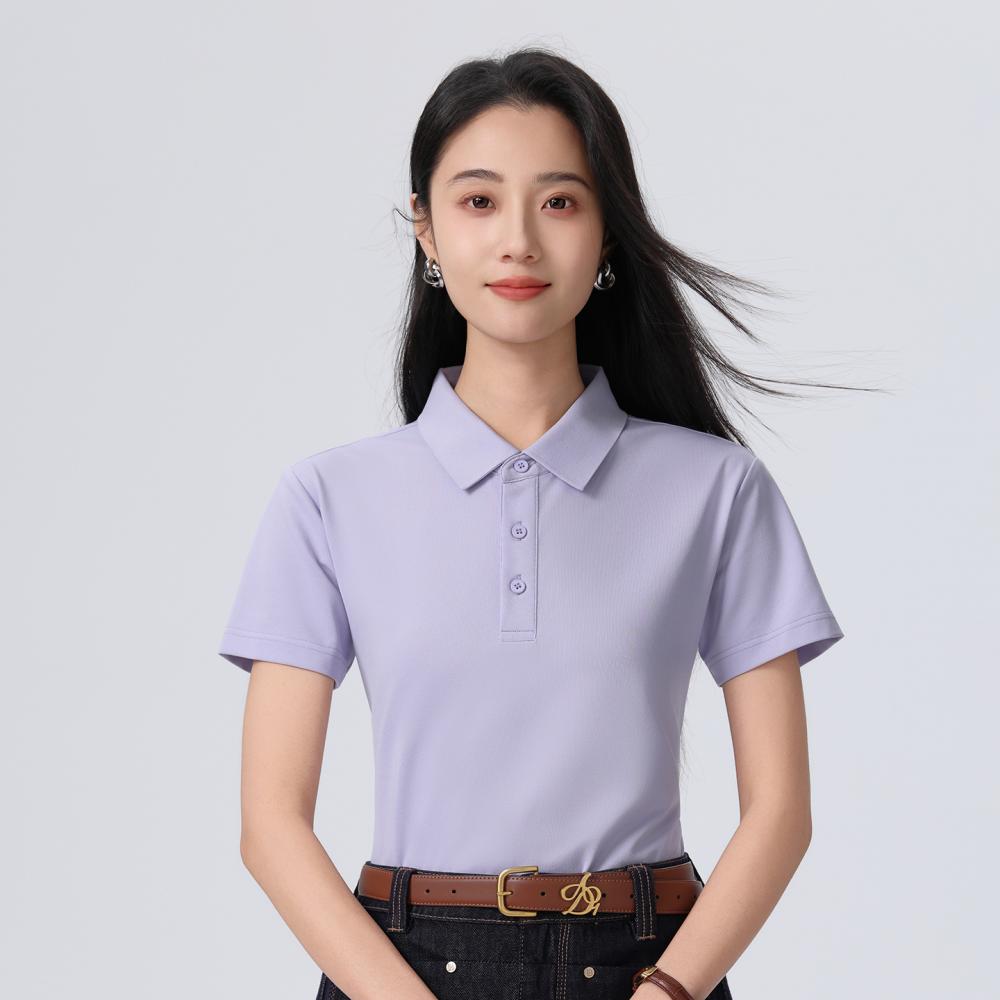 1865 40支混纺拉架桑蚕丝 220克 Polo衫 Polo衫 细节展示 启虎