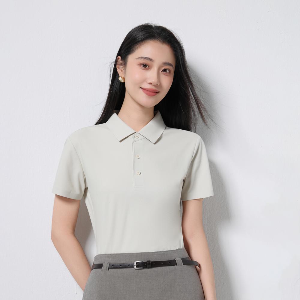 1868 100支双面丝光棉涤拉架 200克 Polo衫 Polo衫 细节展示 启虎