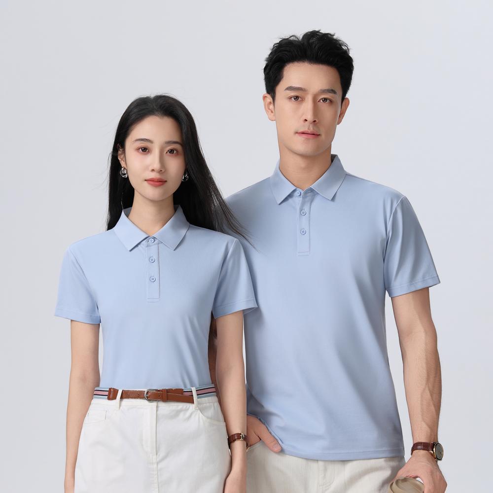 1865 40支混纺拉架桑蚕丝 220克 Polo衫 Polo衫 细节展示 启虎