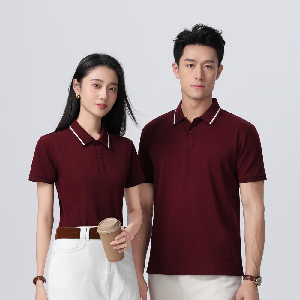1863 50支双股丝光长绒棉 210克 Polo衫 Polo衫 细节展示 启虎